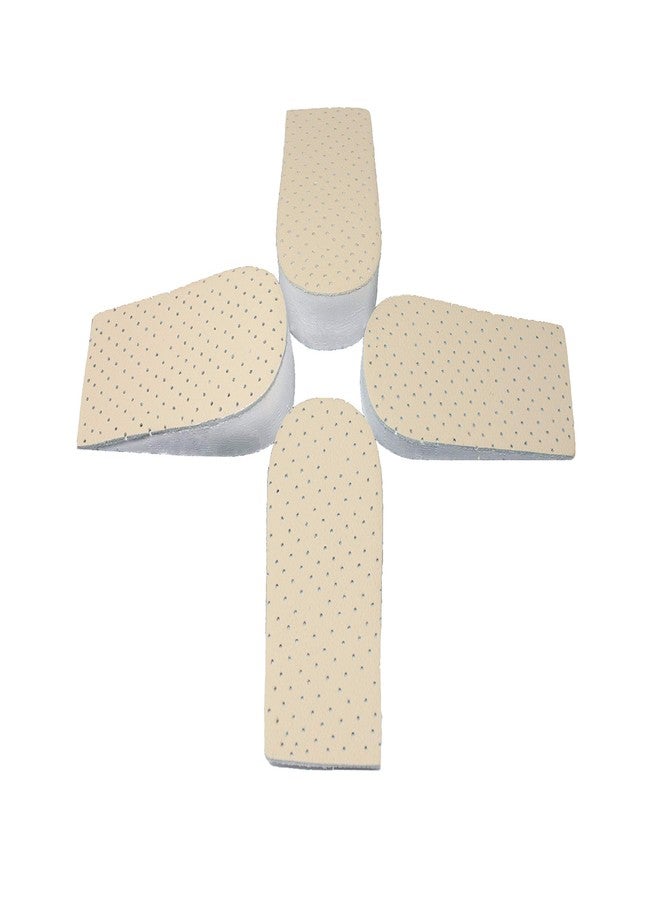 Happystep 1 Pair 1cm and 1 Pair 3cm Invisible Height Increase Shoe Inserts Insoles, in-Sock Heel Lift Raising Pad for Shoes - Image 1